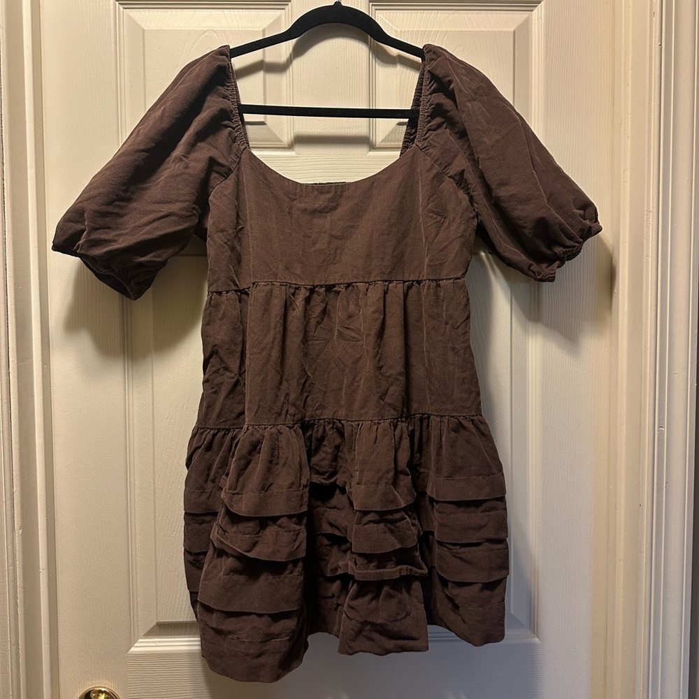 American Eagle Outfitters Brown Mini Dress